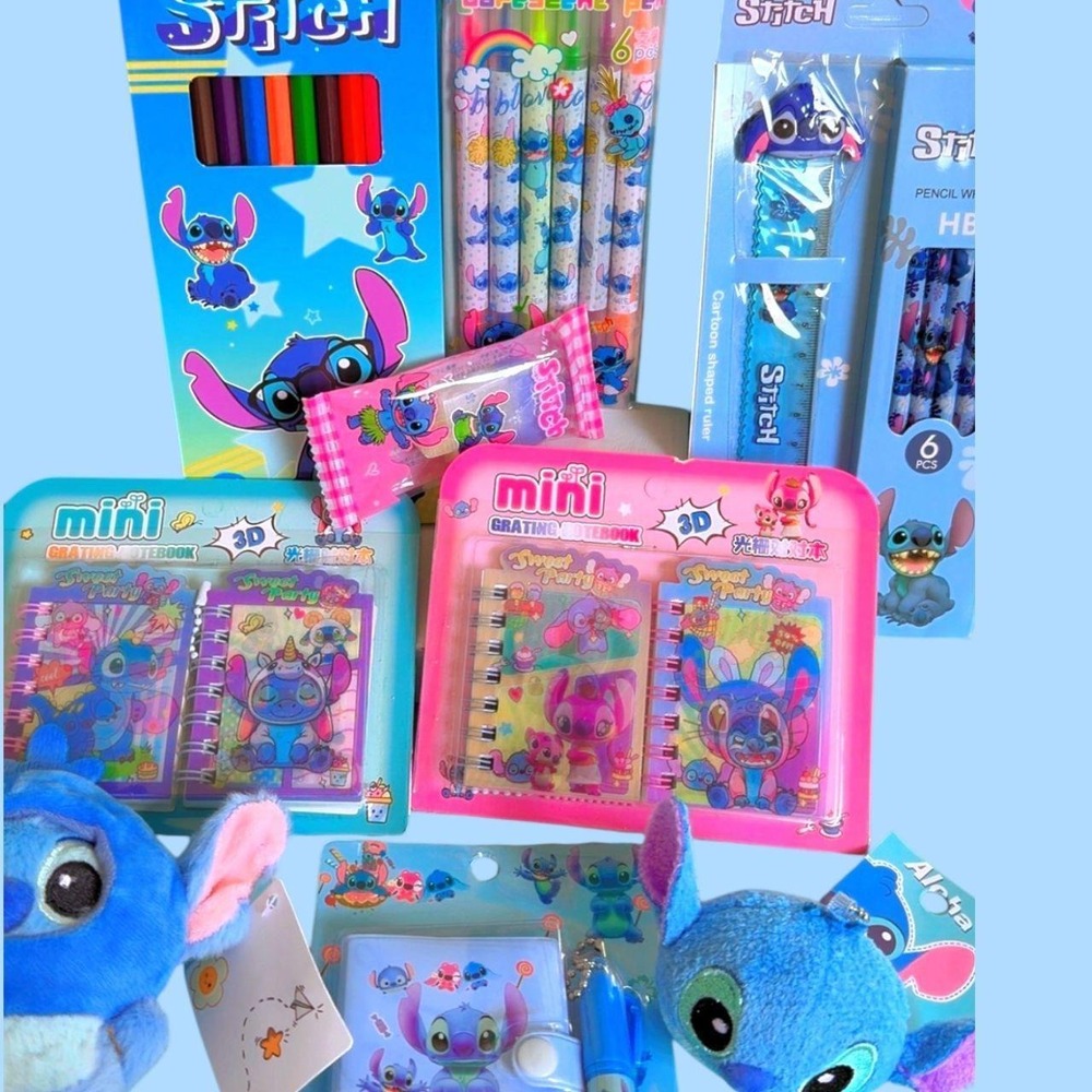 Stitch Ultimate‎ Stationery Mega Bundle Set brand new